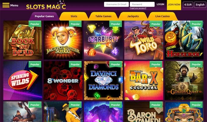 Slotsmagic Casino Review