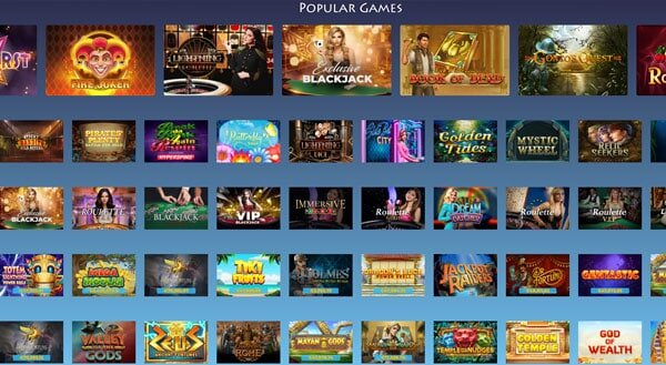 Casino Gods Casino Games