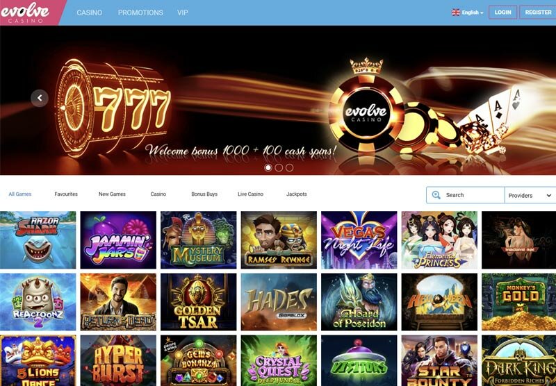 Evolve Casino Review