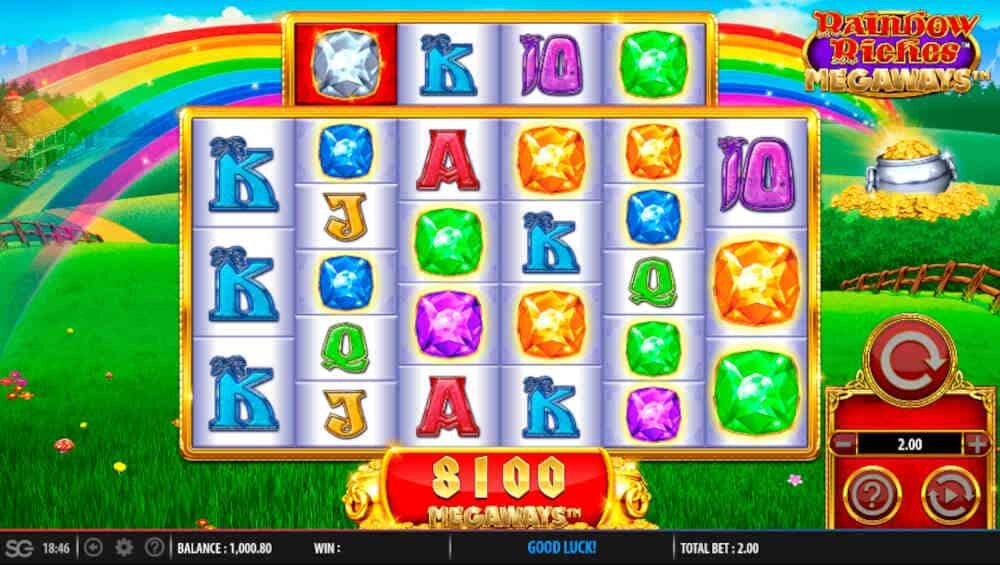 Rainbow Riches Megaways Slot