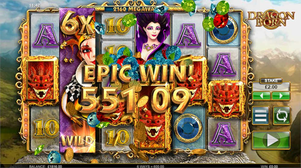 Big Time Gaming Dragon Born Megaways Slot