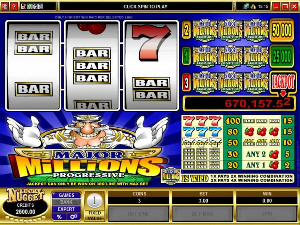 Major Millions Slot