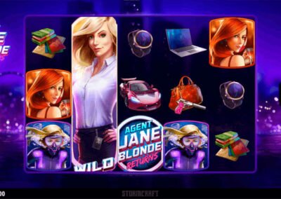 Agent Jane Blonde Returns Slot Review