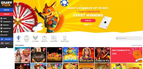 Crazy Fox Casino Review