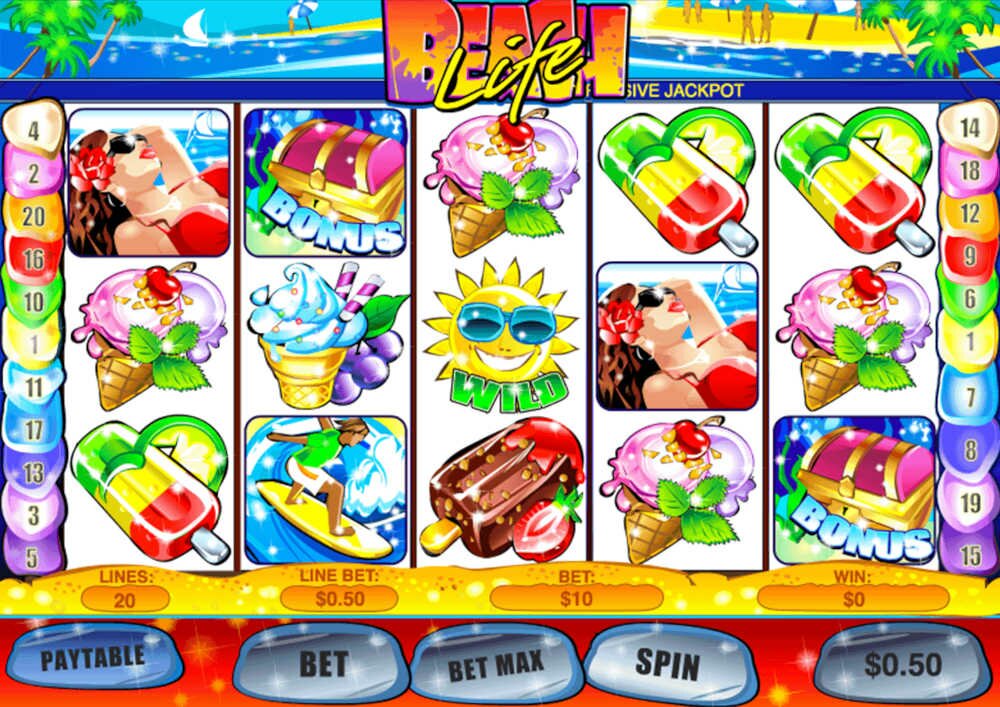 Beach Life Playtech Slot