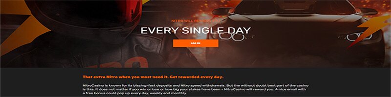 Nitro Casino Daily Bonus