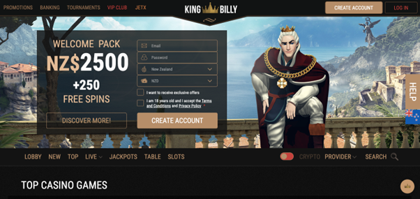 King Billy Casino